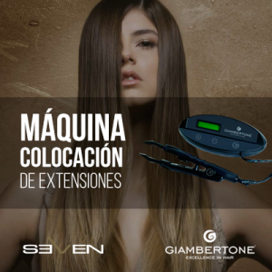  Hair Progress semi-fría maquina colocacion extensiones Giambertone